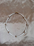 Champagne Pearl & Dentalium Necklace