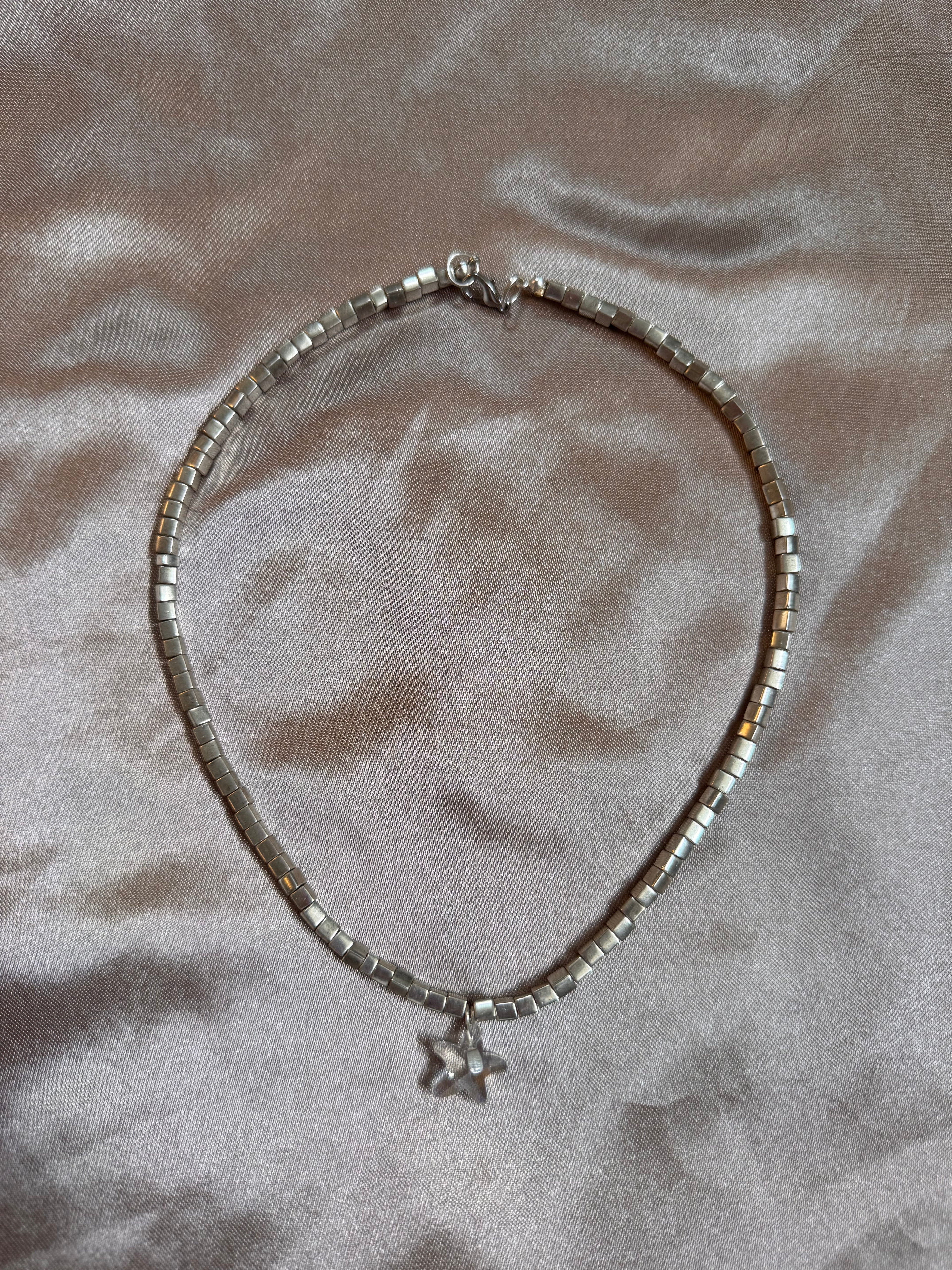Silver Star Necklace