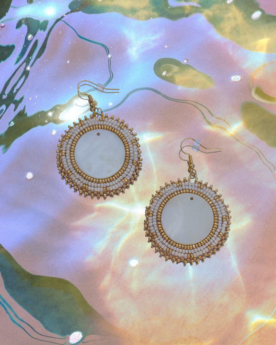 Gold Shell Earrings