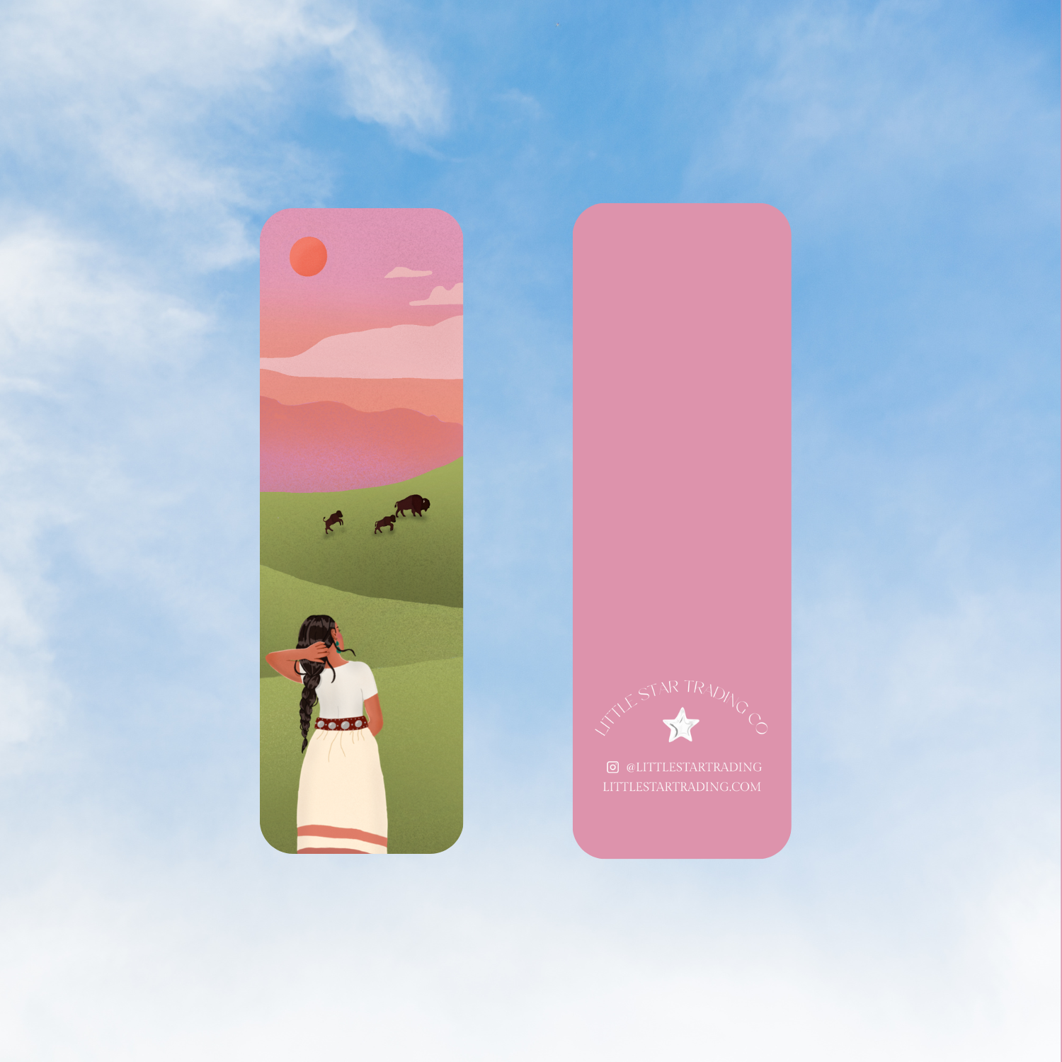 Buffalo Prairie Bookmark