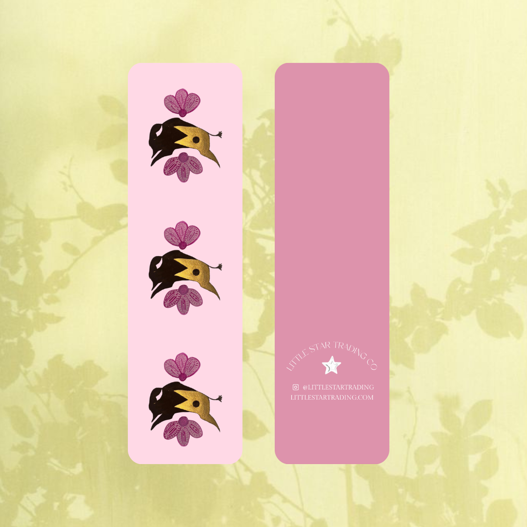 Jumping Buffalo Bookmark