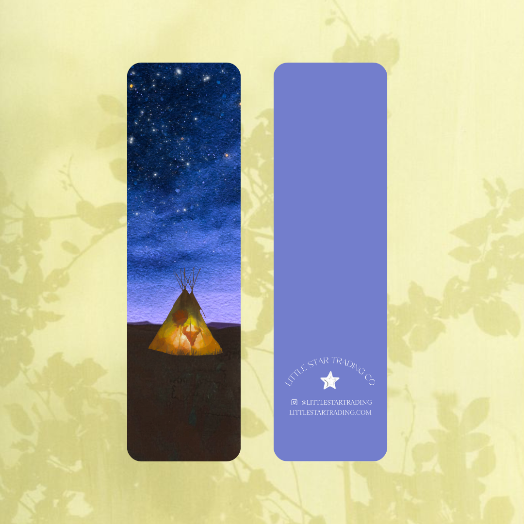 Night Teepee Bookmark