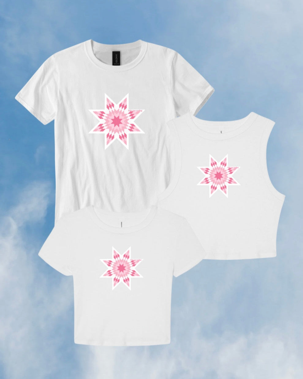 Pink Star Quilt Tee