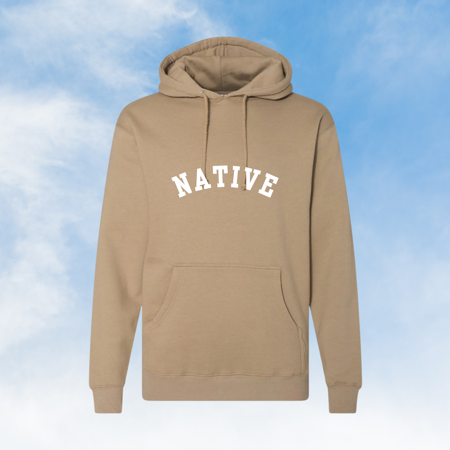 Tan Hoodie-NATIVE