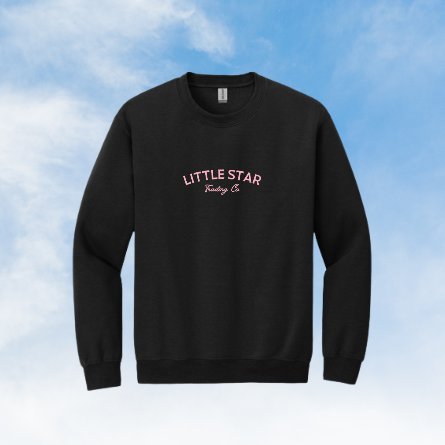 Black Crewneck- Little Star