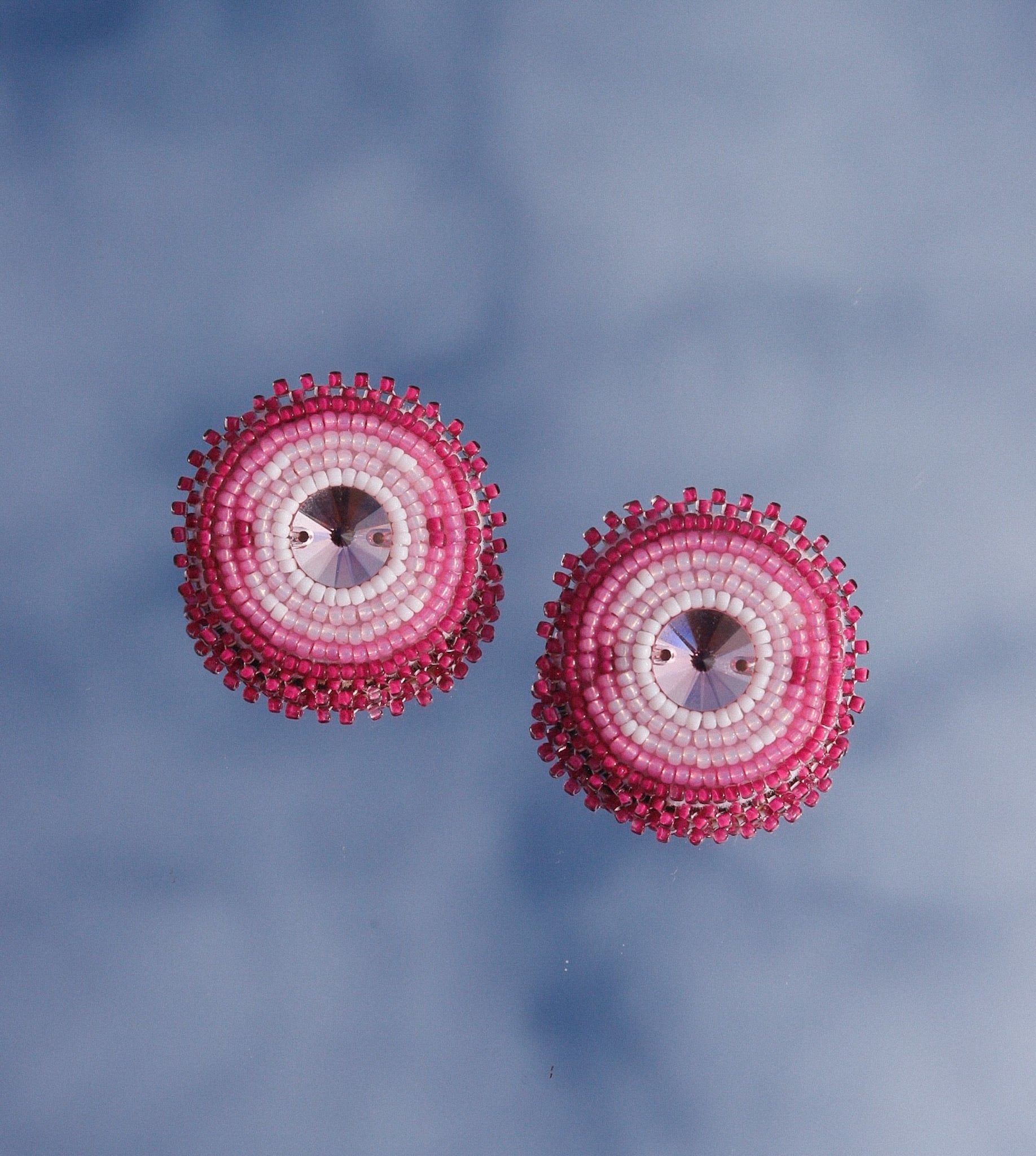 Gradient Pink Earrings