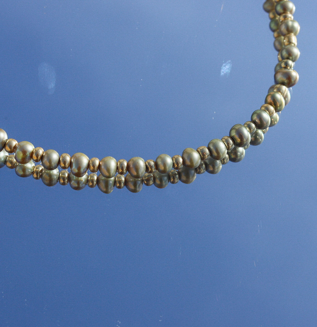 Green Pearl Necklace
