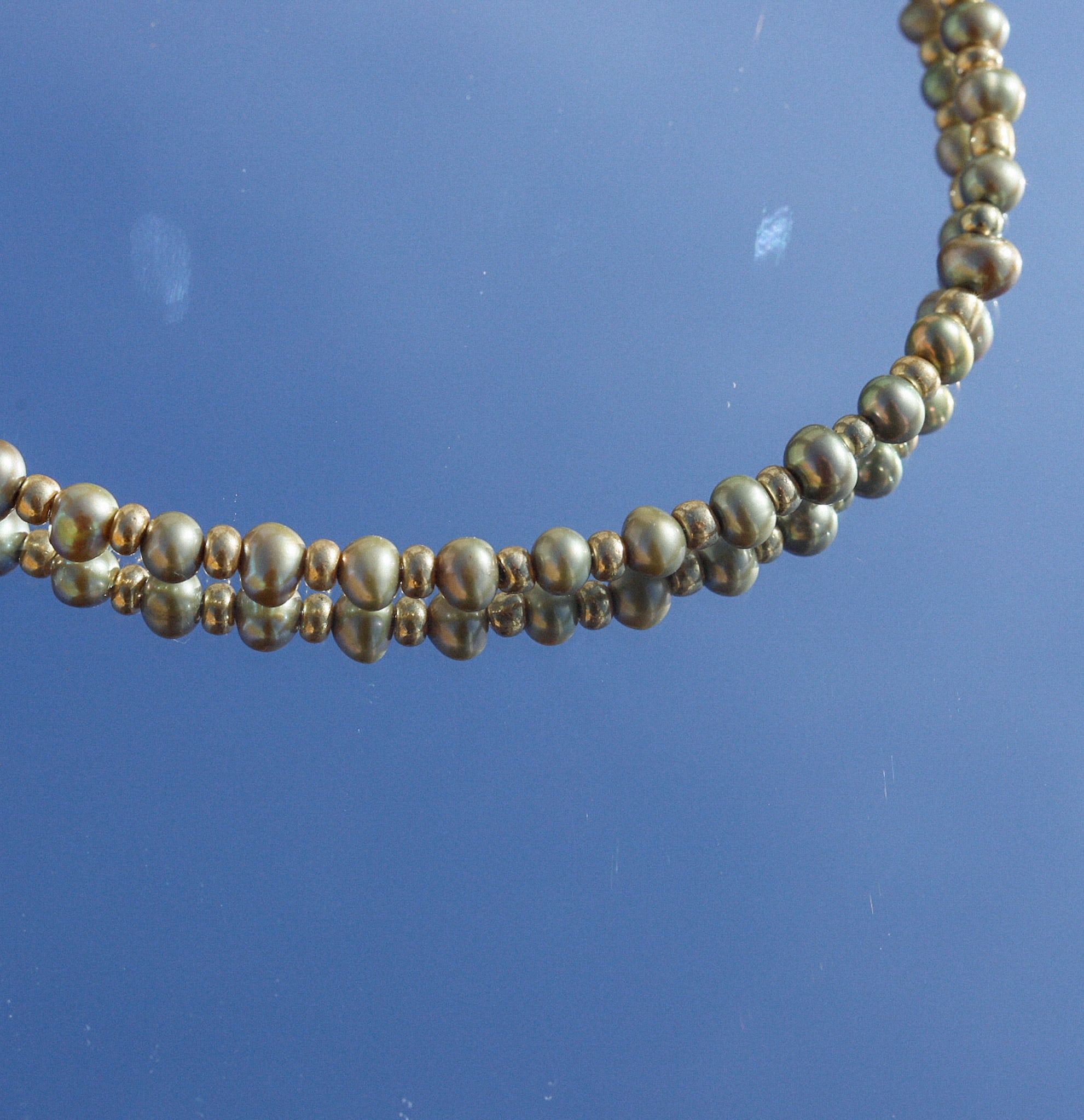 Green Pearl Necklace