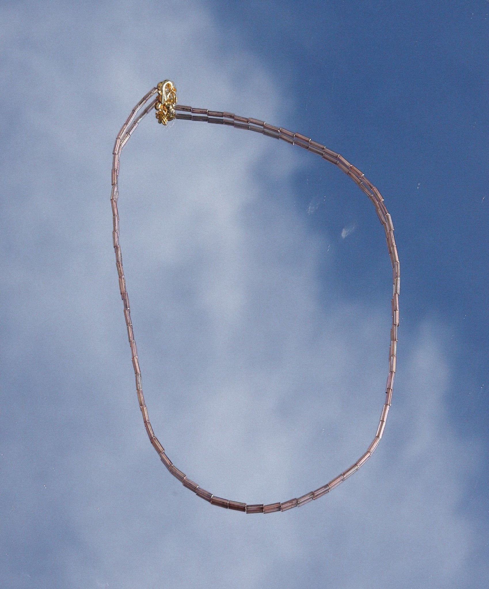 Lilac Beaded Necklace