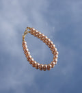 Champagne Beaded Bracelet