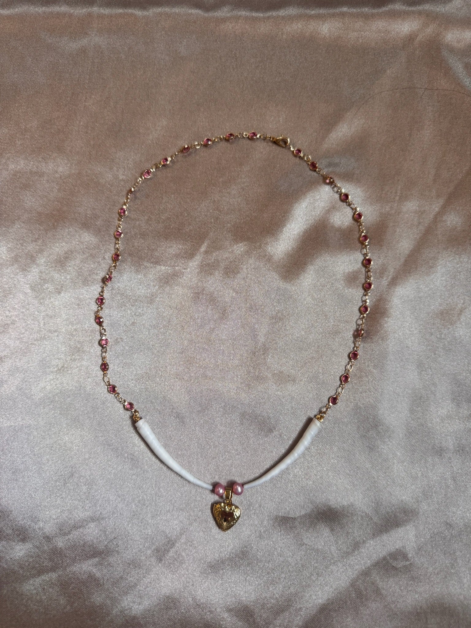 Dentalium and Crystal Locket