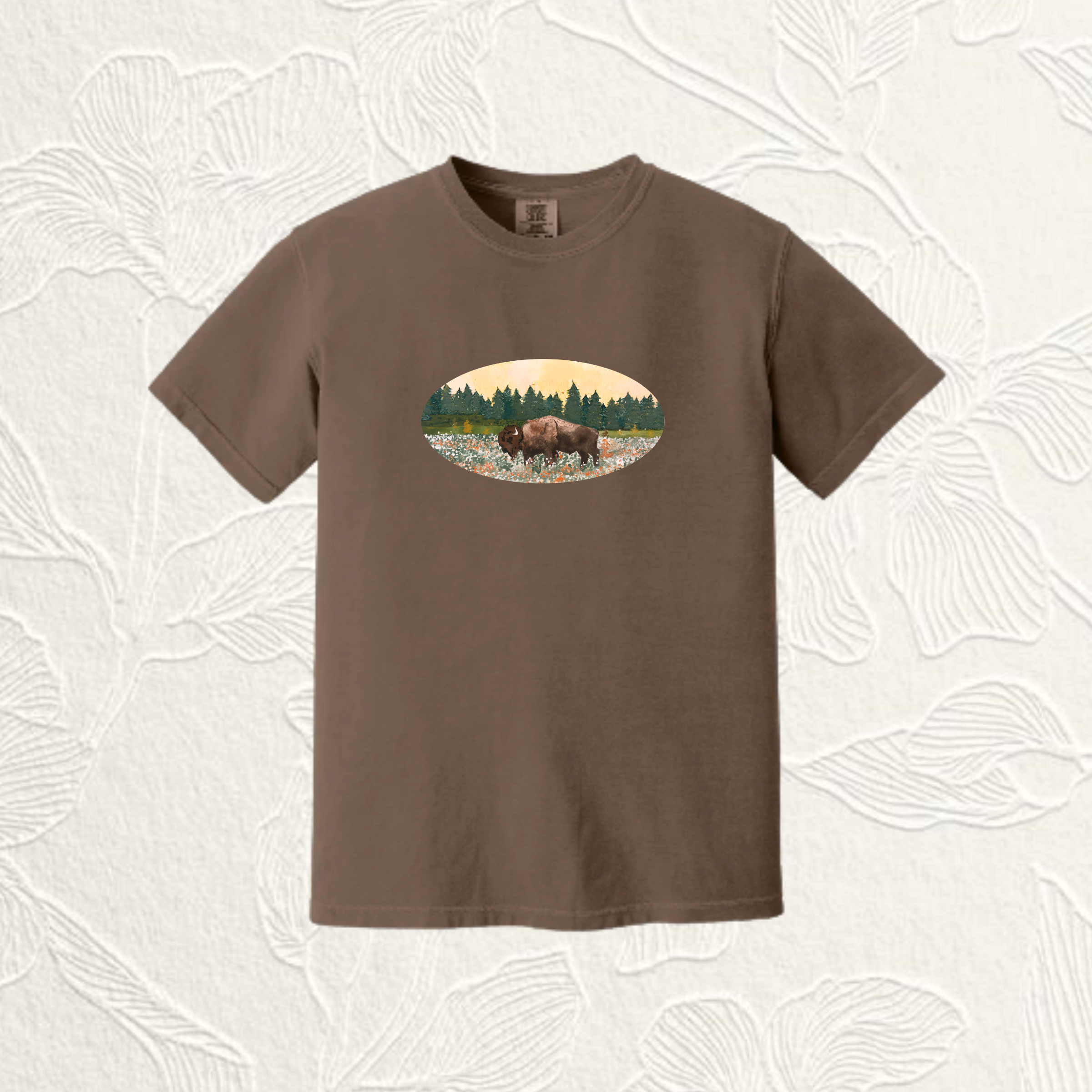 Brown Buffalo Tshirt