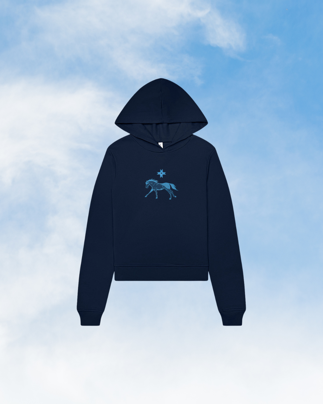 Blue Horse Sweatshirt
