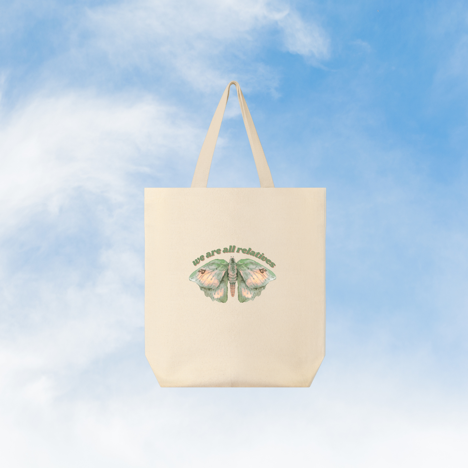 Green Moth Tote