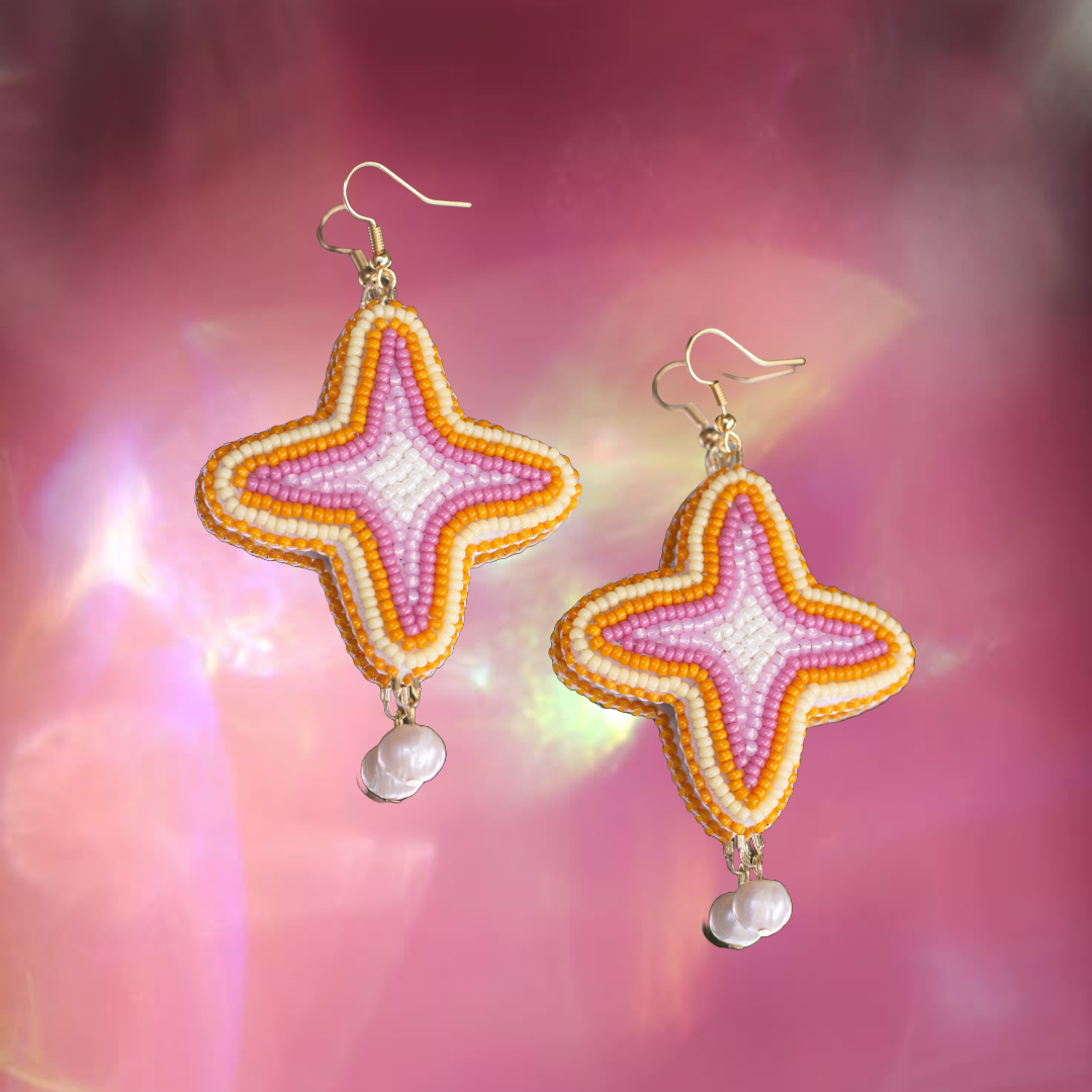 Sunrise Star Earrings