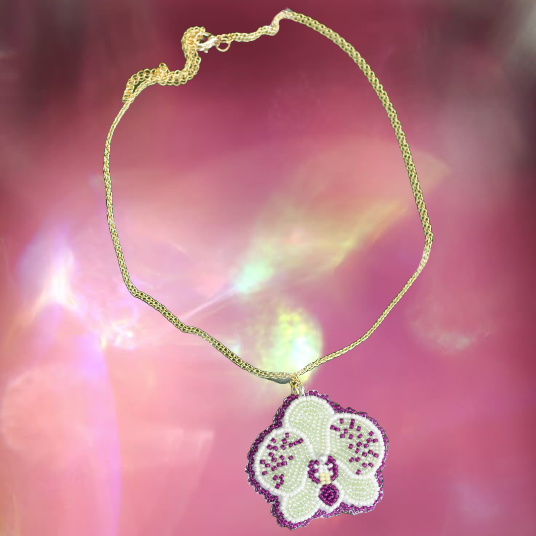Orchid Necklace