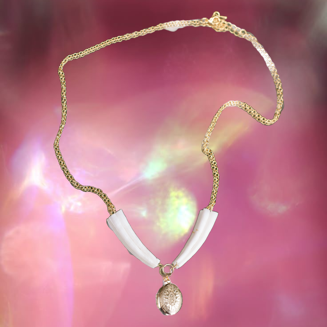Oval Locket Necklace