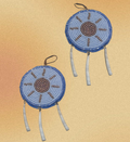 Golden Sun Earrings