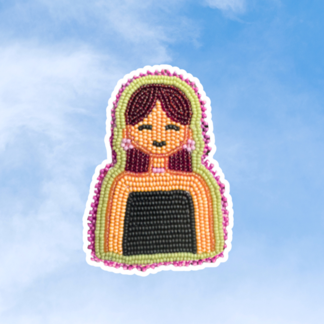 Beaded Sister Sticker