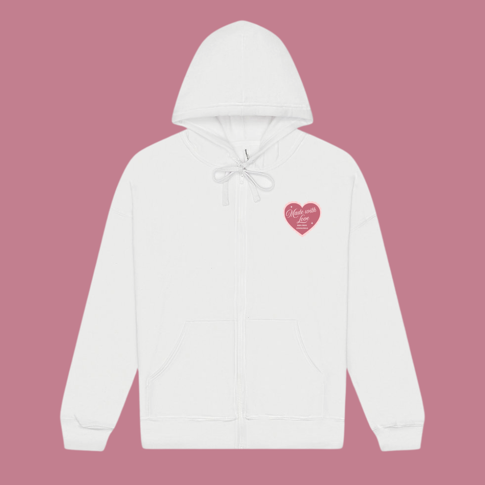 Made With Love Zip Up