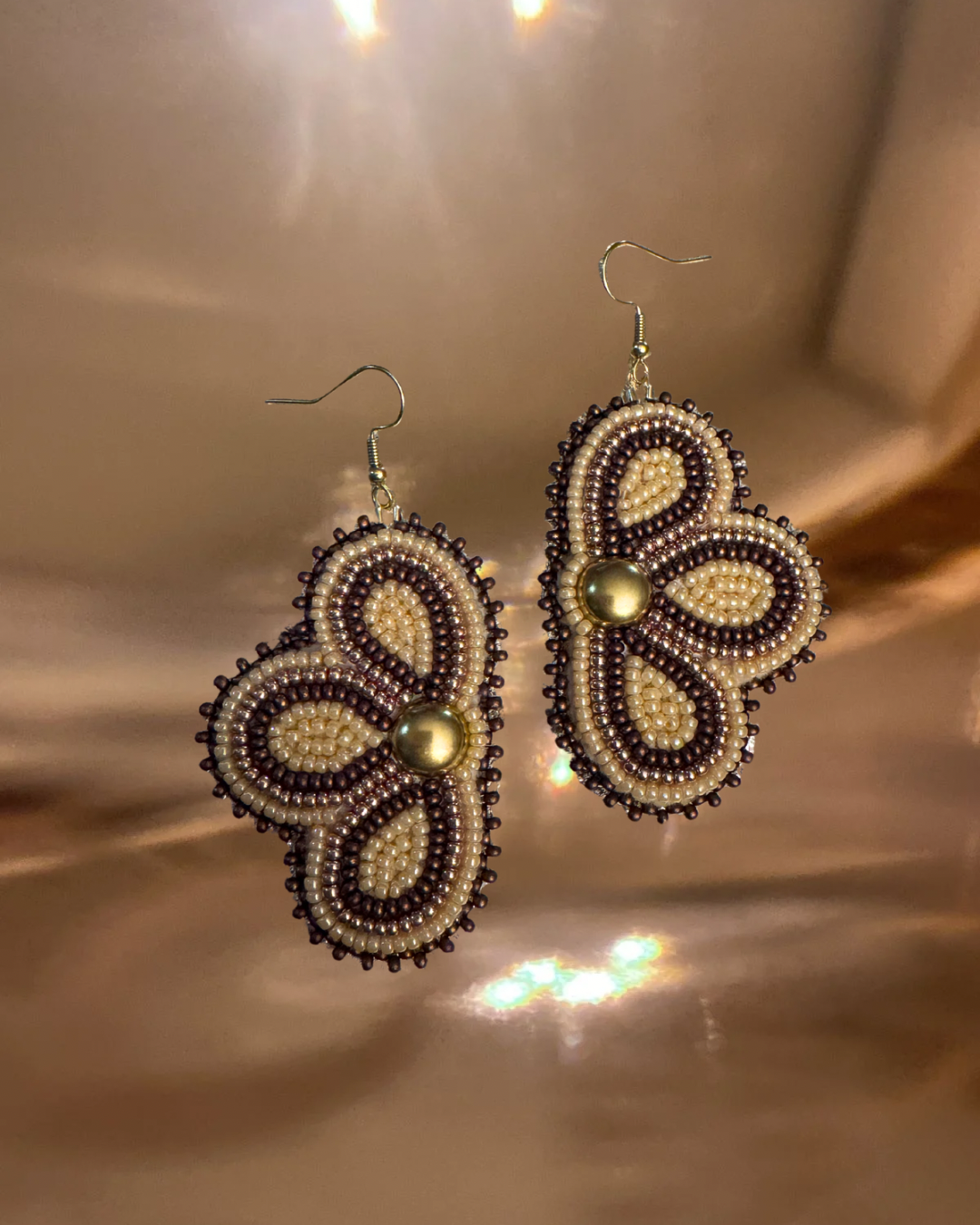 Neutral Petal Earrings