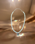 Buffalo Coin Pearl Necklace