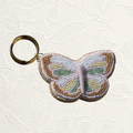 Pastel Butterfly Bag Charm